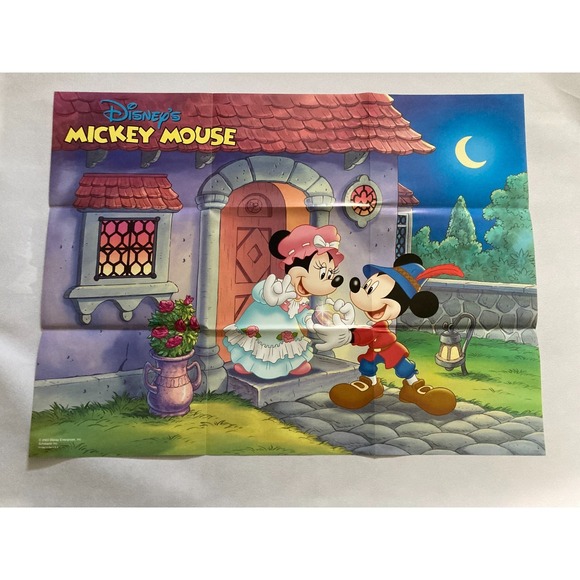 Disney's Year Book 2003 Scholastic Hardcover with Original Large Bonus Poster - Picture 4 of 6